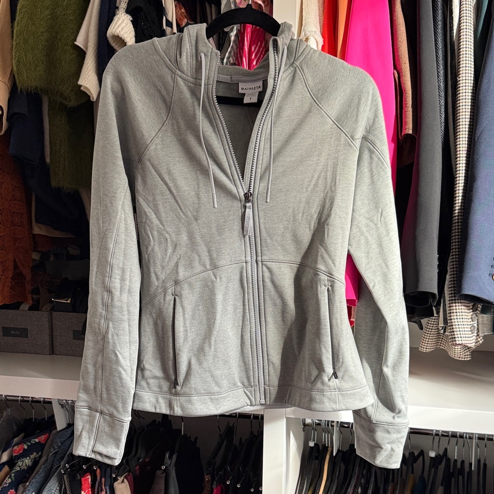 ATHLETA Unstoppable Fleece Lined Full Zip Jacket (size small)